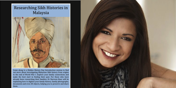 Dr Narveen from University of Nottingham leading the  Hidden Histories Project. 