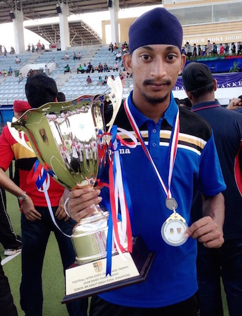 Harmeet Singh from Ipoh, Perak, makes the first cut to join Malaysia's national senior hockey team.