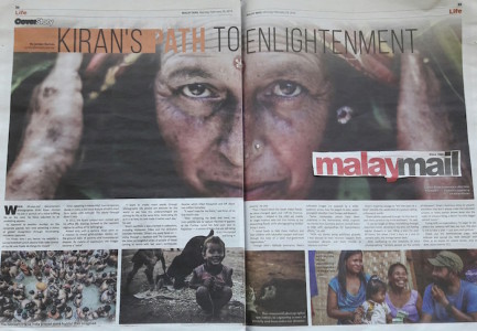 Nomad photographer Kiran Kreer featured in Malaysian newspaper The Malay Mail on 29 Feb 2016.