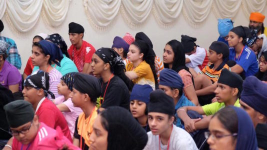 Participants at the Sikh youth camp organised by Seremban Naujawan Sabha at Khalsa Land, the camp site of Sikh Naujawan Sabha Malaysia in Kuala Kubu Bharu, Selangor - PHOTO / PROVIDED
