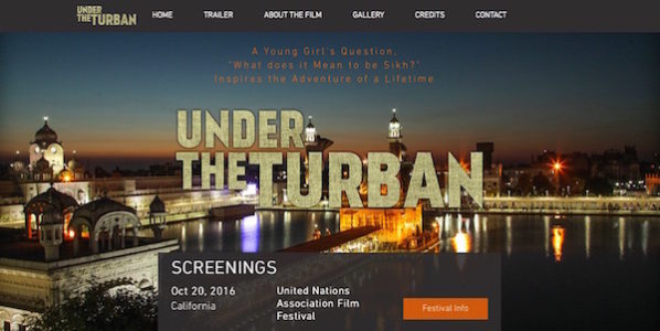 UNDER THE TURBAN: To be premiered at the 19th United Nations Association Film Festival - PHOTO / WEBSITE
