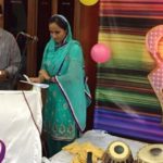 Gurdwara Sahib Tawau committee president Ajain Singh and assistant secretary Rajwant Kaur handling stage duty – Photo Supplied