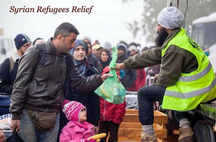 Khalsa Aid relief work in Syria a ‘shining example of humanity’