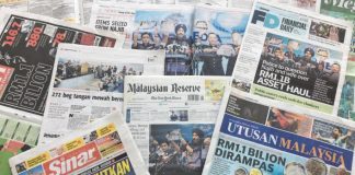 On the front pages, again
