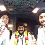 Air Asia Amritsar maiden flight crew