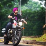 Sarabjeet Singh_Pagh Turban_bike_3