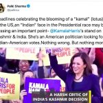 Kamala Harris_Palki Sharma tweet_Kashmir