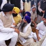 Parkash Singh Badal_Harnam Singh Dhumma_Photo SikhSiyasat