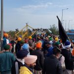 Panjab farmers protest_harpreet singh_clearing border_2b
