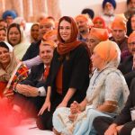 New Zealand PM Jacinda Ardern visits Takanini gurdwara _1_PHOTO IJ FILMS
