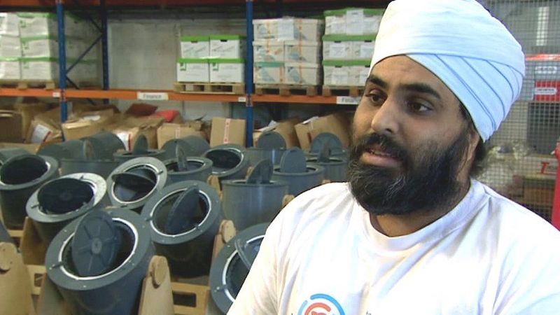 Navjot Sawhney set up the Washing Machine Project in 2018