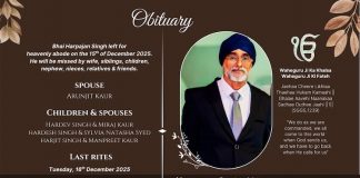 Harpajan Singh Mehna (1963 – 2025), Kg. Ujong Pasir, Seremban