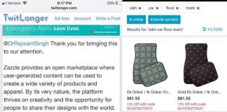 Zazzle withdraws car mats with Sikh symbols