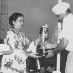 Suaran Singh_discuss hammer champ_1957_award_Penang gov wife