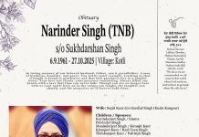Narinder Singh (1961 – 2025), TNB / Chemor, Perak