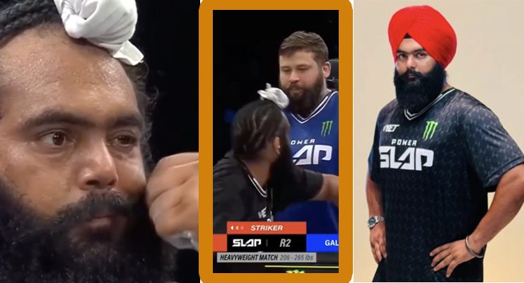 Jujhar “Tiger” Singh makes history at Power Slap championship