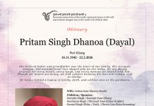 Pritam Singh Dhanoa (Dayal)