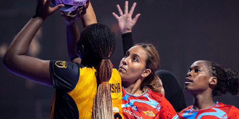Simran shines at Malaysia's Netball Super League