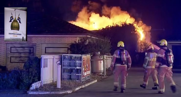 Fire destroys Adelaide gurdwara