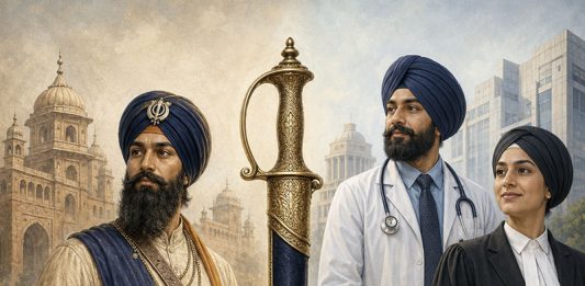 What is the practical role of the Kirpan today?